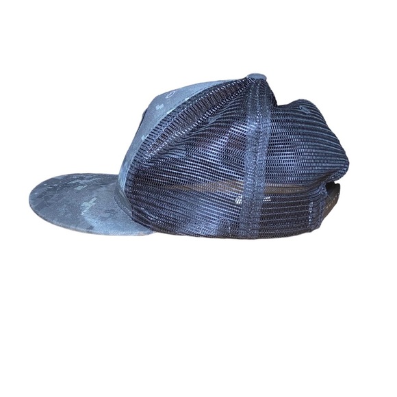 Decky 3021 Camouflage 5-Panel Ripstop Trucker Hat, Flat Bill Snapback Cap - Picture 3 of 5